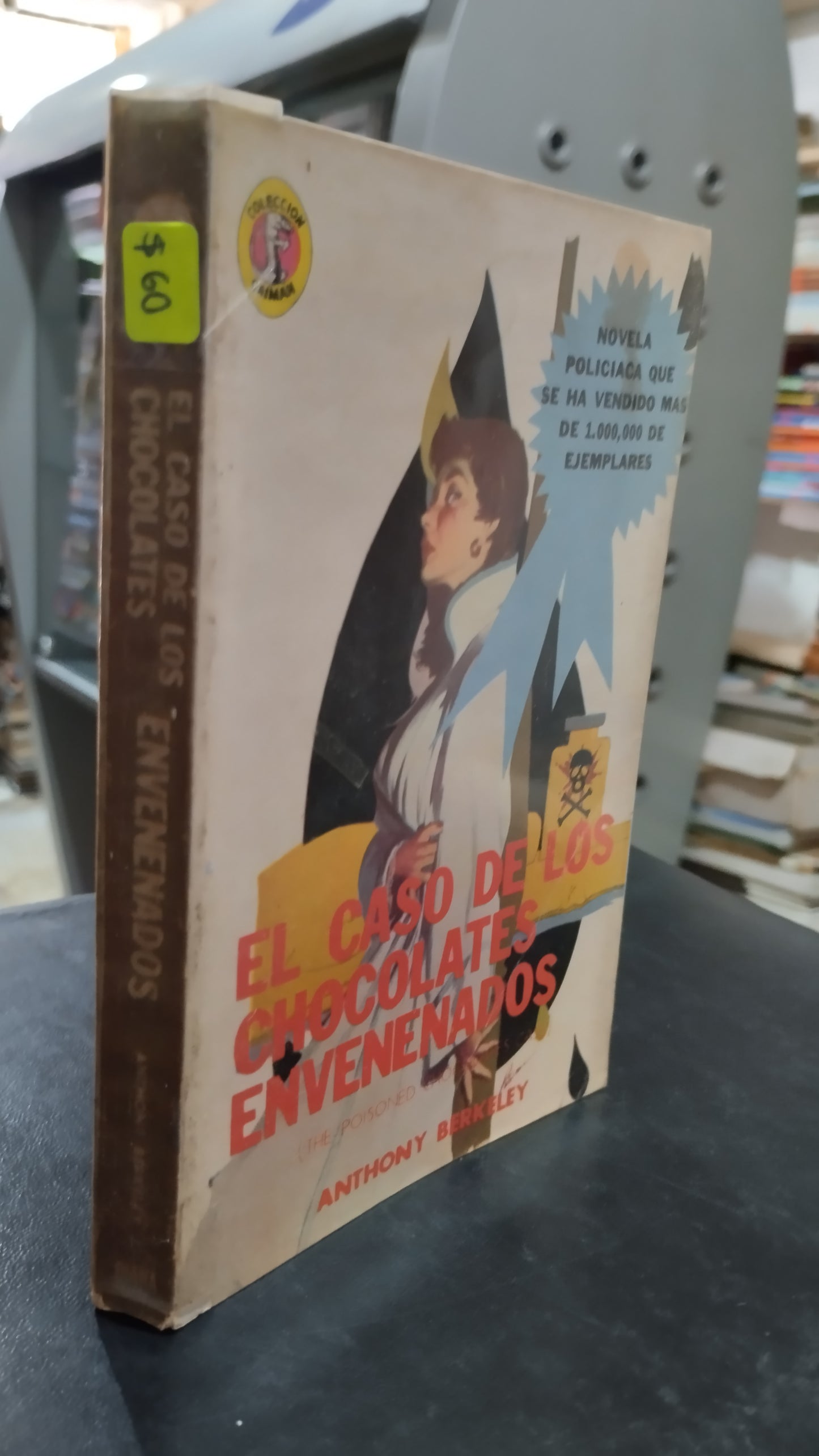 EL CASO DE LOS CHOCOLATES ENVENENADOS POR ANTHONY BERKELEY LIBRO USADO NOVELAS ALDAMA