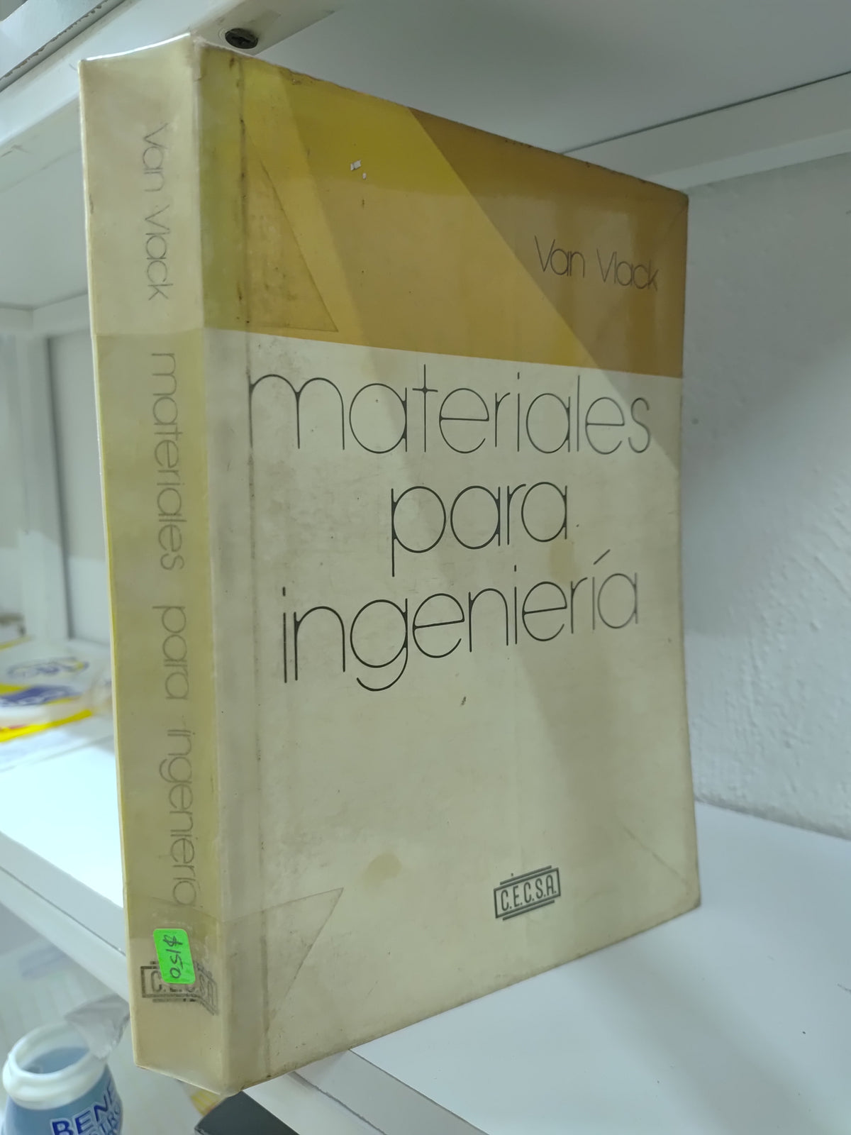MATERIALES PARA INGENIERIA POR VAN VLACK USADO MATEMÁTICAS JUAREZ 515