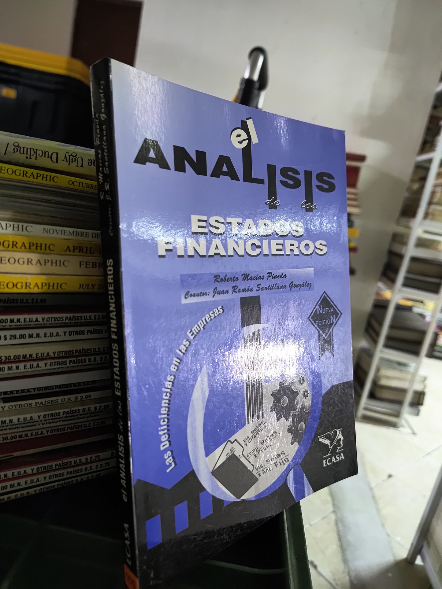 EL ANALISIS DE LOS ESTADOS FINANCIEROS POR ROBERTO MACIAS PINEDA USADO ADMINISTRACION JUAREZ 515