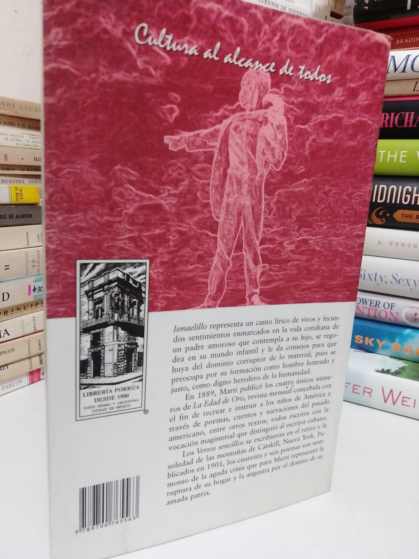 ISMAELILLO, LA EDAD DE ORO, VERSOS SENCILLOS, POR JOSÉ MARTÍ USADO NOVELA JUÁREZ