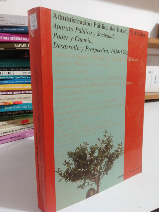 ADMINISTRACION PUBLICA DEL ESTADO DE MEXICO APARATO PUBLICO Y SOCIEDAD POR SANTIAGO GE VELASCO USADO POLÍTICA JUÁREZ