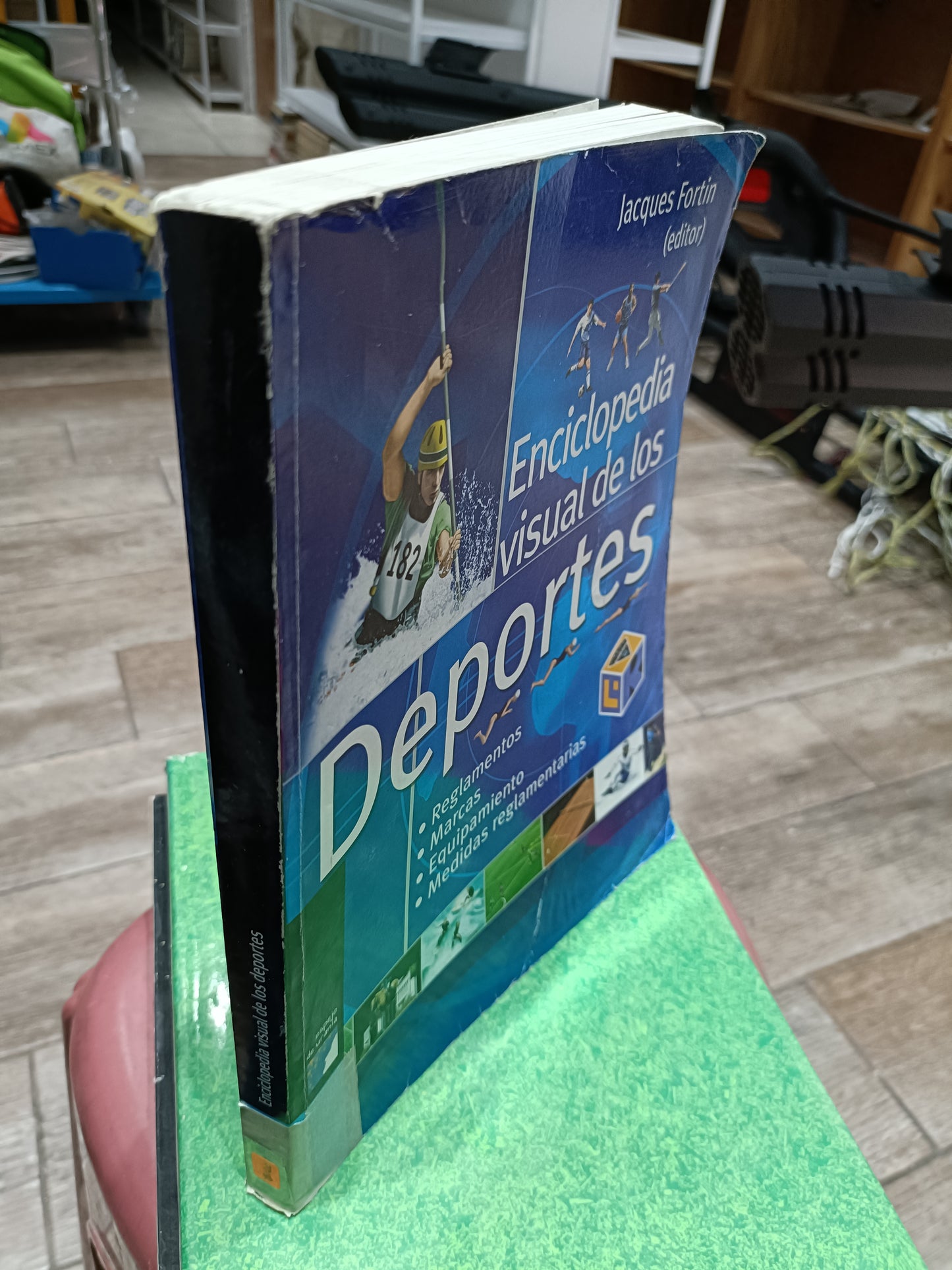 ENCICLOPEDIA VISUAL DE LOS DEPORTES POR JACQUES FORTIN USADO DEPORTES JUAREZ 515