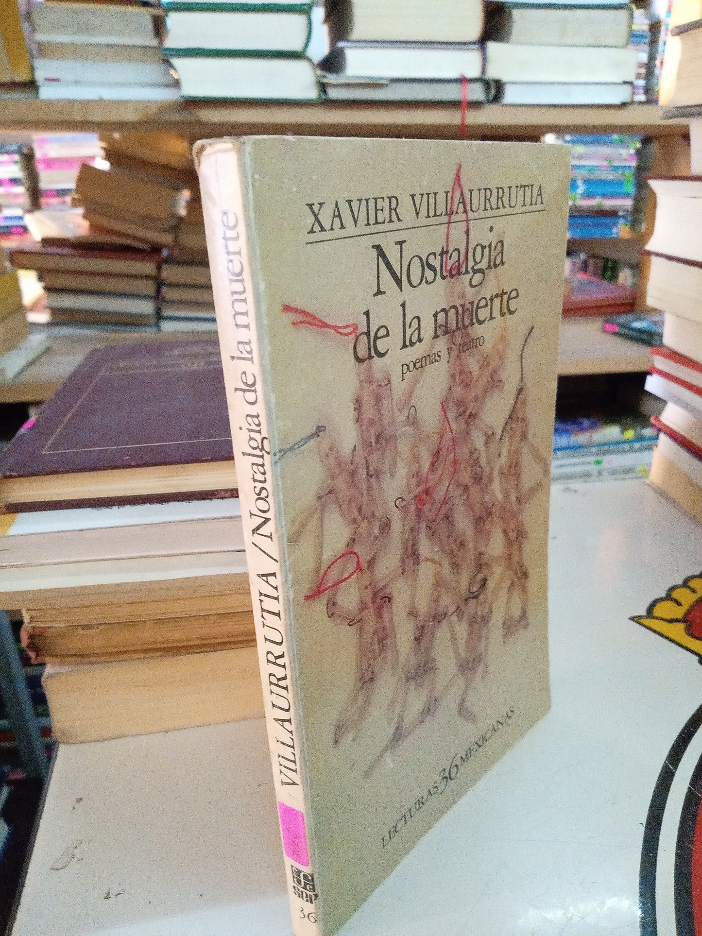 NOSTALGIA DE LA MUERTE POEMAS Y TEATRO POR XAVIER VILLAURRUTIA USADO POESIA LITERARIO 207