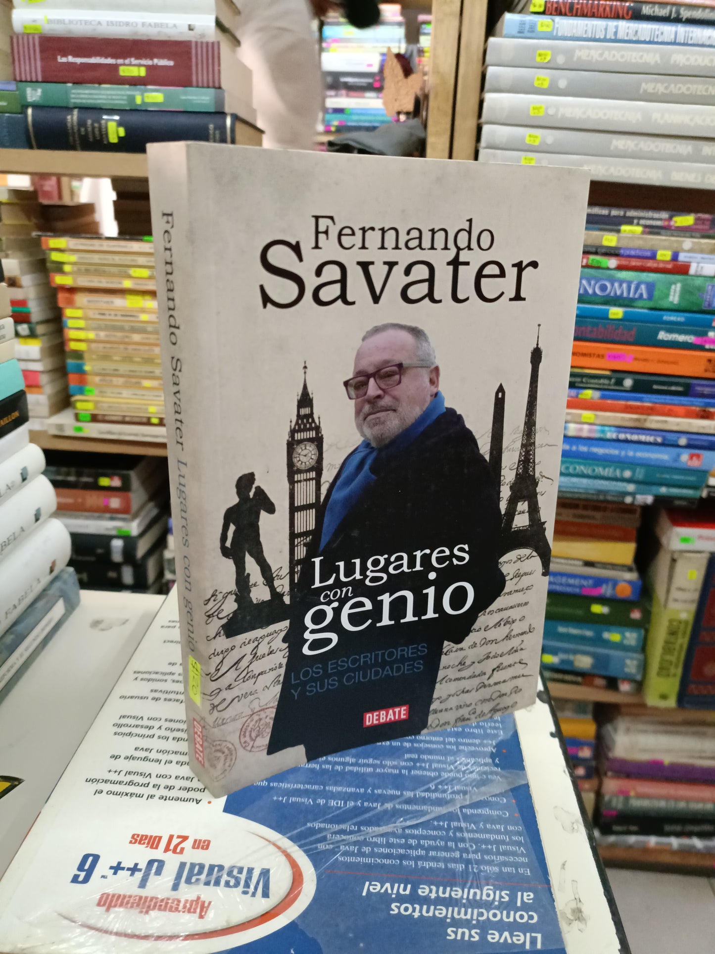LUGARES CON GENIO POR FERNANDO SAVATER USADO NOVELA LITERARIO 207