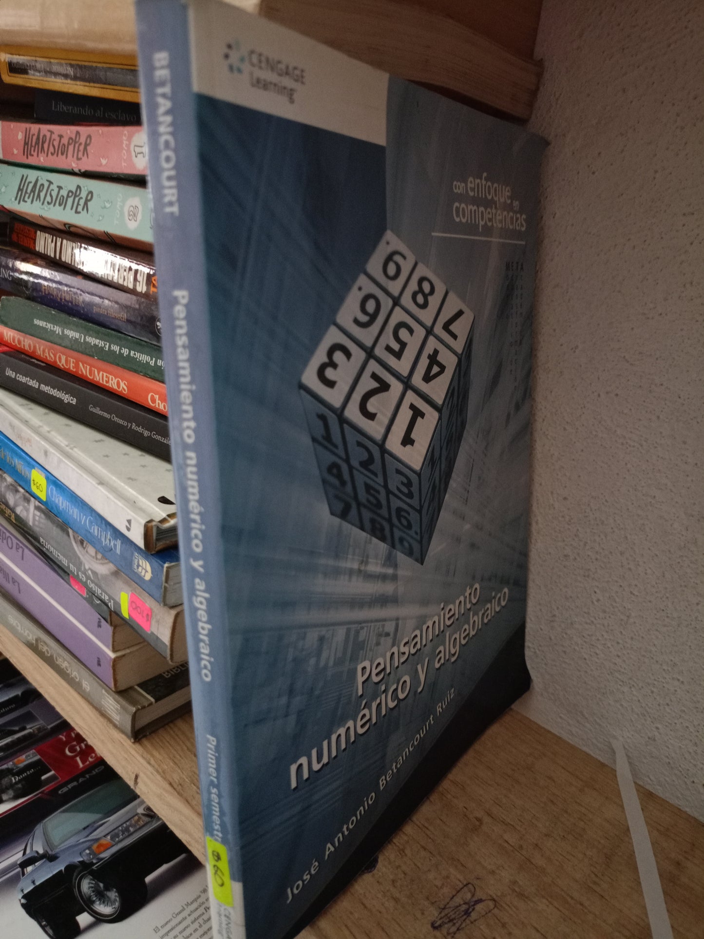 PENSAMIENTO NUMERICO Y ALGEBRAICO POR JOSE ANTONIO BETANCOURT RUIZ USADO MATE LITERARIO 305