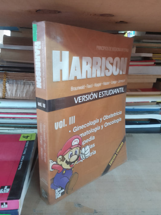 HARRISON PRINCIPIOS DE MEDICINA INTERNA (VERSIÓN ESTUDIANTIL) VOLUMEN III USADO MEDICINA LITERARIO 207
