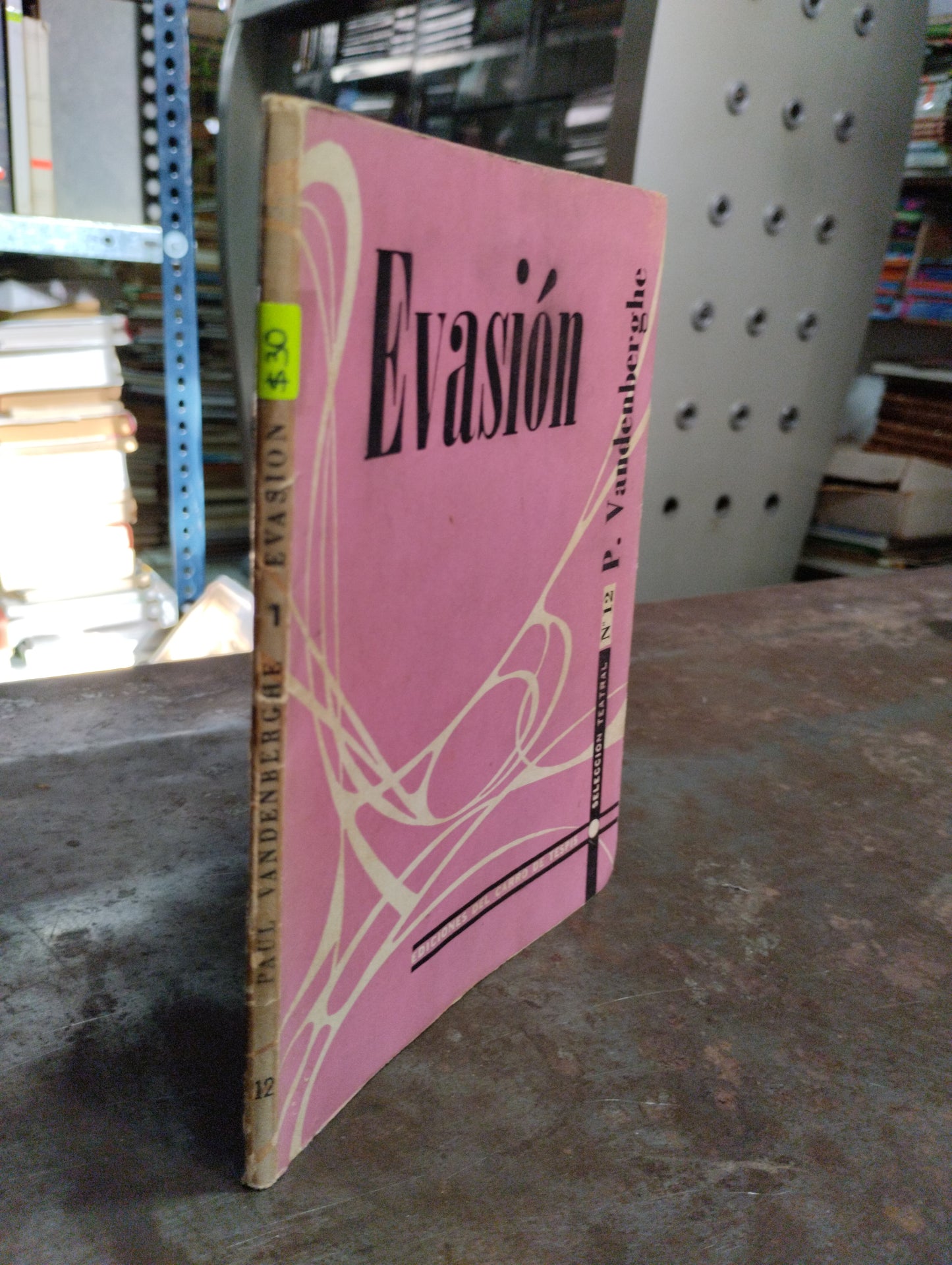 EVASION POR P VANDENBERGHE USADO NOVELAS ALDAMA