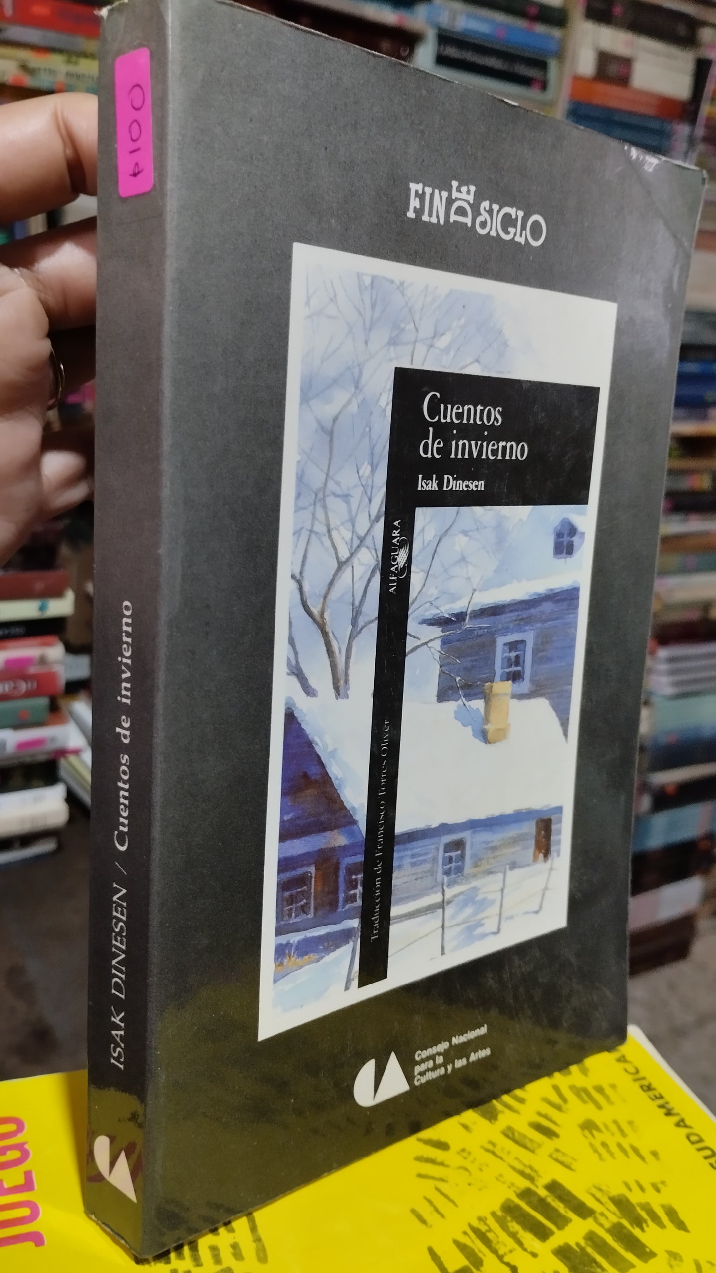 CUENTOS DE INVIERNO POR ISAK DINESEN LIBRO USADO NOVELAS ALDAMA