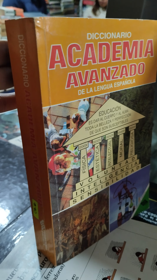DICCIONARIO ACADEMIA AVANZADO DE LA LENGUA ESPAÑOLA POR FERNANDEZ EDITORES LIBRO USADO EDUCACIÓN ALDAMA
