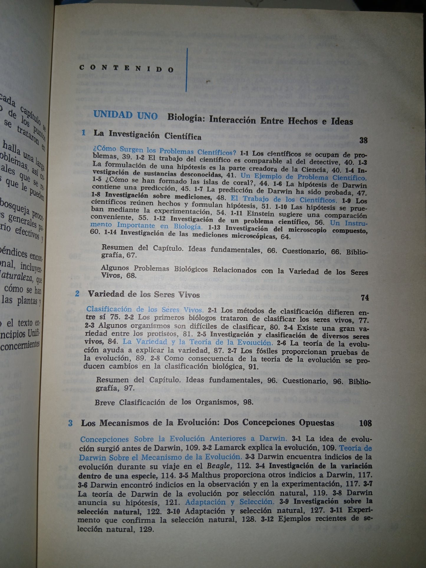 CIENCIAS BIOLÓGICAS DE LAS MOLÉCULAS AL HOMBRE POR (VARIOS AUTORES) USADO BIOLOGÍA LITERARIO 207