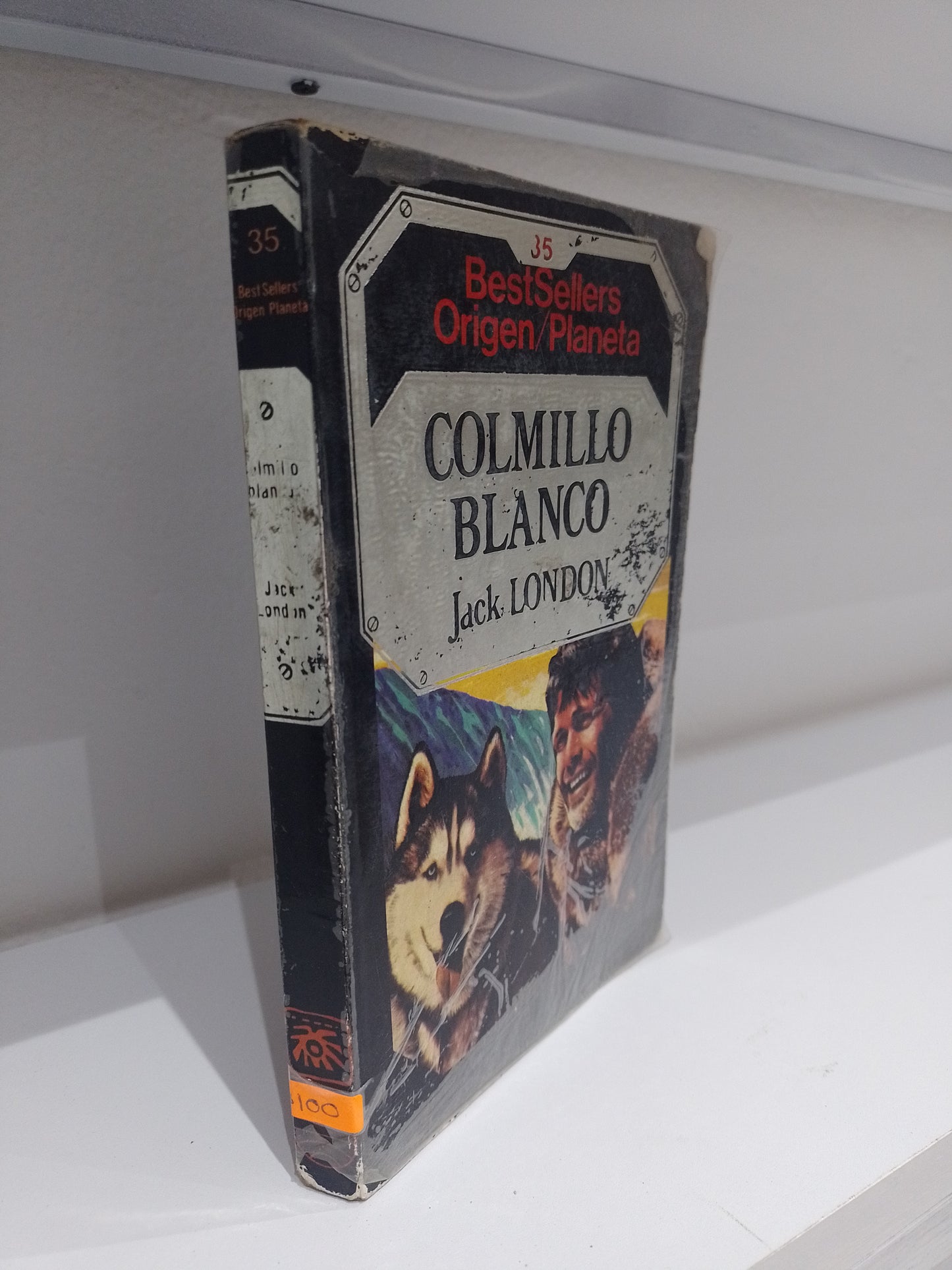 COLMILLO BLANCO POR JACK LONDON USADO NOVELA JUAREZ 515
