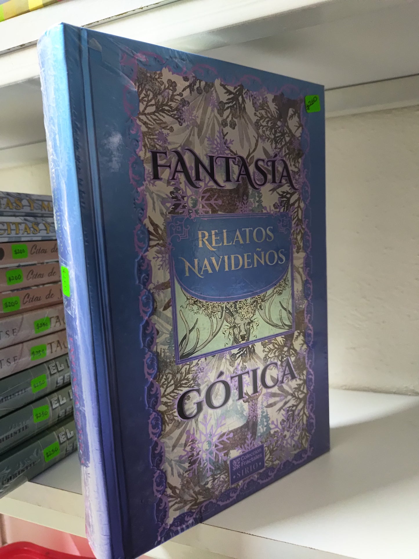 FANTASIA GOTICA RELATOS NAVIDEÑOS POR EDICIÓN COLECCION FRACTALES NUEVOS JUAREZ 515