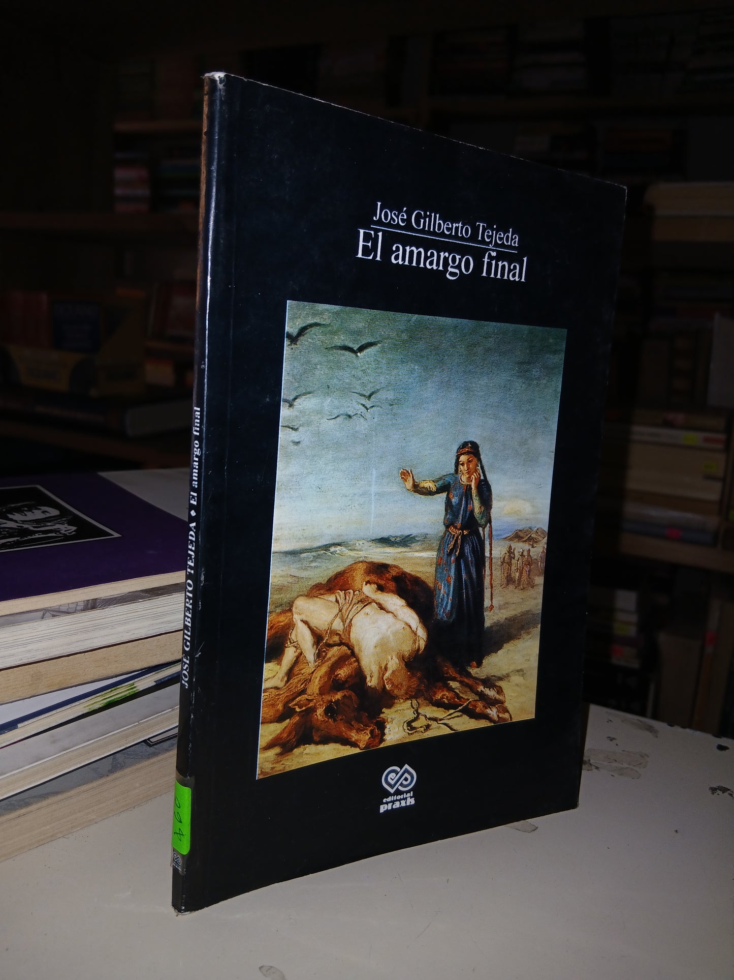 EL AMARGO FINAL POR JOSÉ GILBERTO TEJEDA USADO NOVELA LITERARIO 207