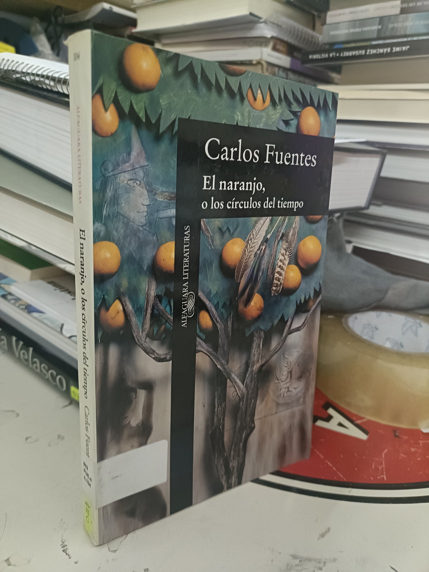 EL NARANJO, O LOS CIRCULOS DEL TIEMPO POR CARLIS FUENTES USADO NOVELA LITERARIO 207