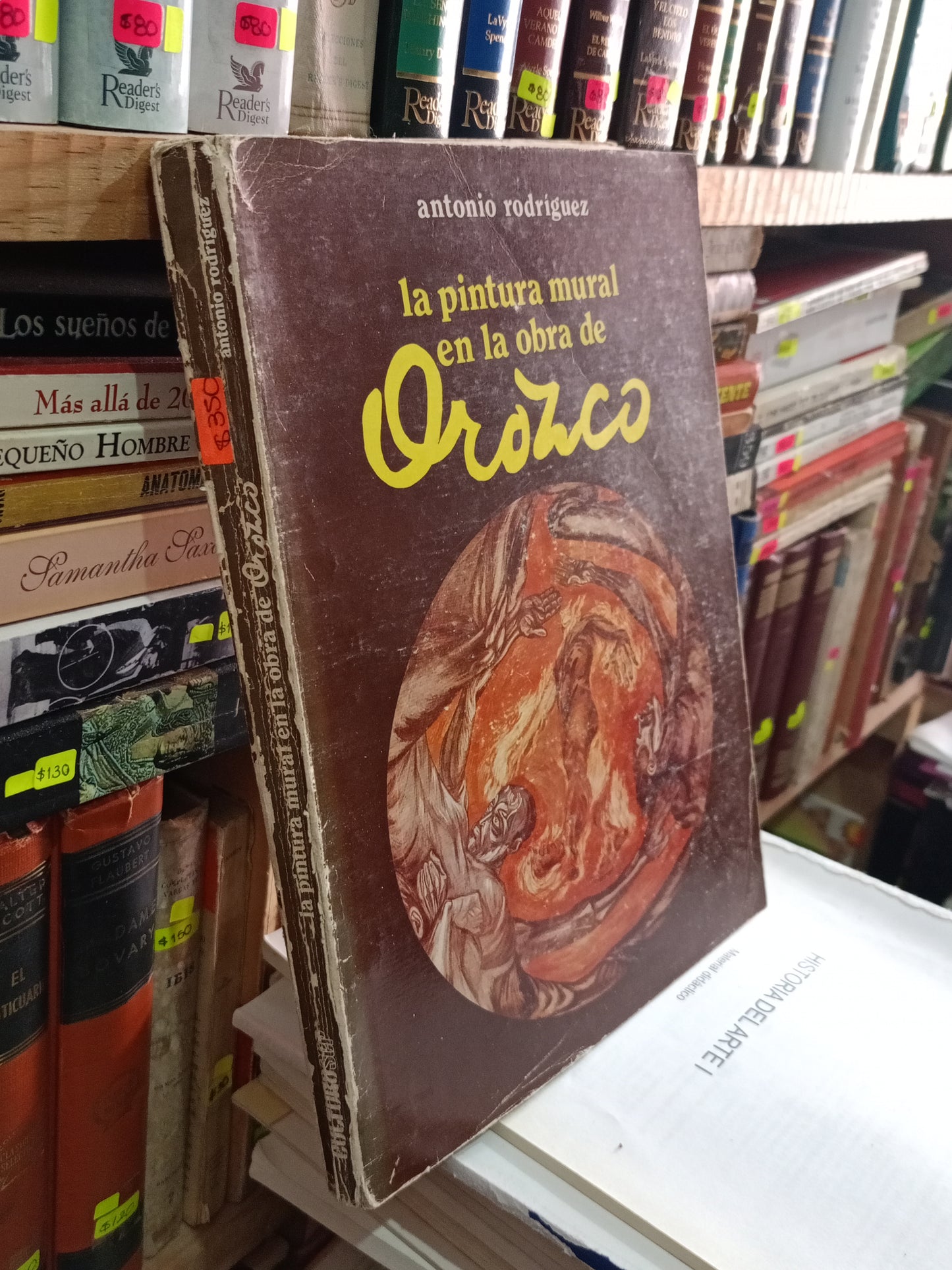 LA PINTURA MURAL EN LA OBRA DE OROZCO POR ANTONIO RODRIGUEZ USADO ARTE LITERARIO 305