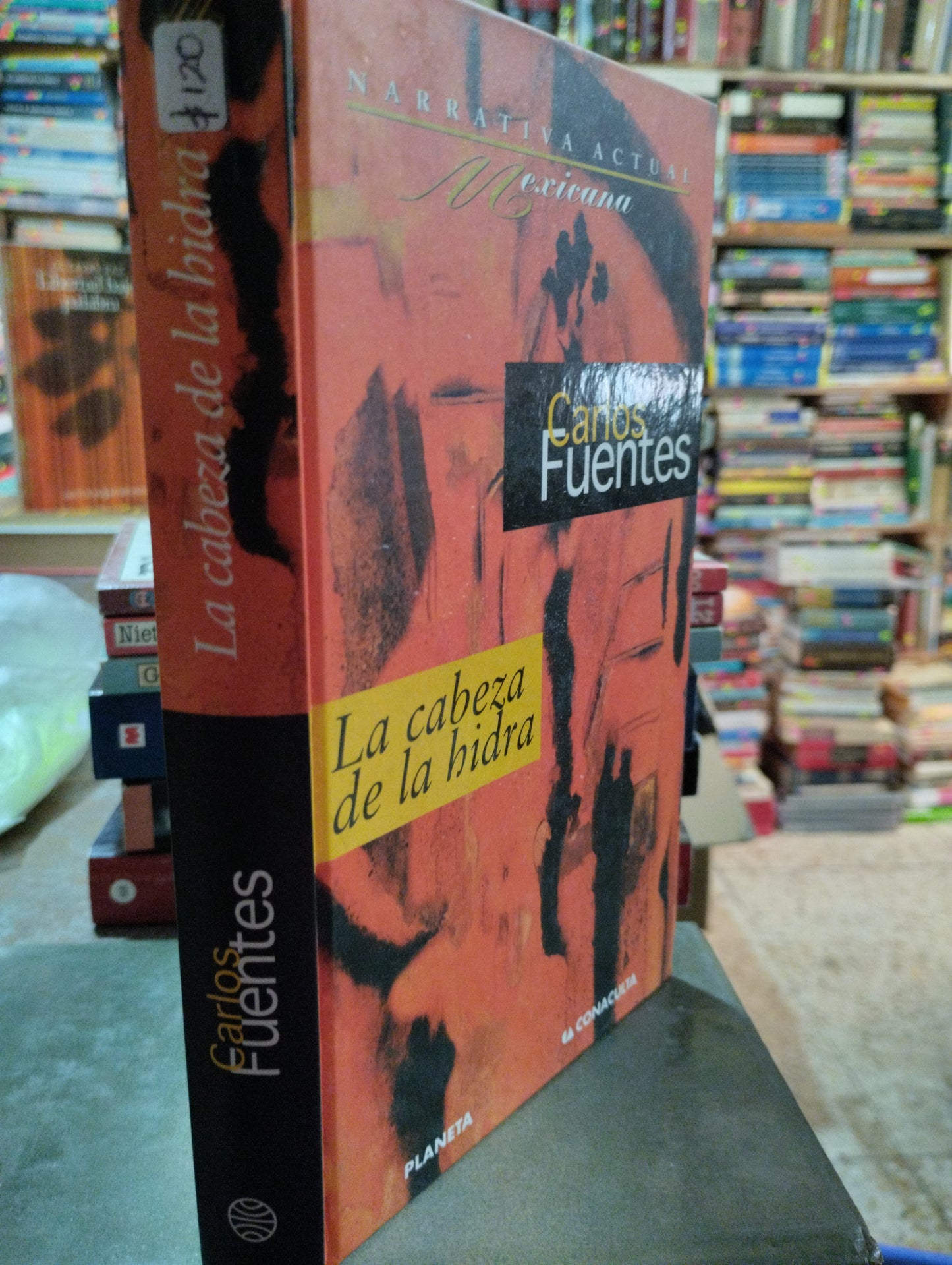 LA CABEZA DE LA HIDRA POR CARLOS FUENTES USADO NOVELAS ALDAMA
