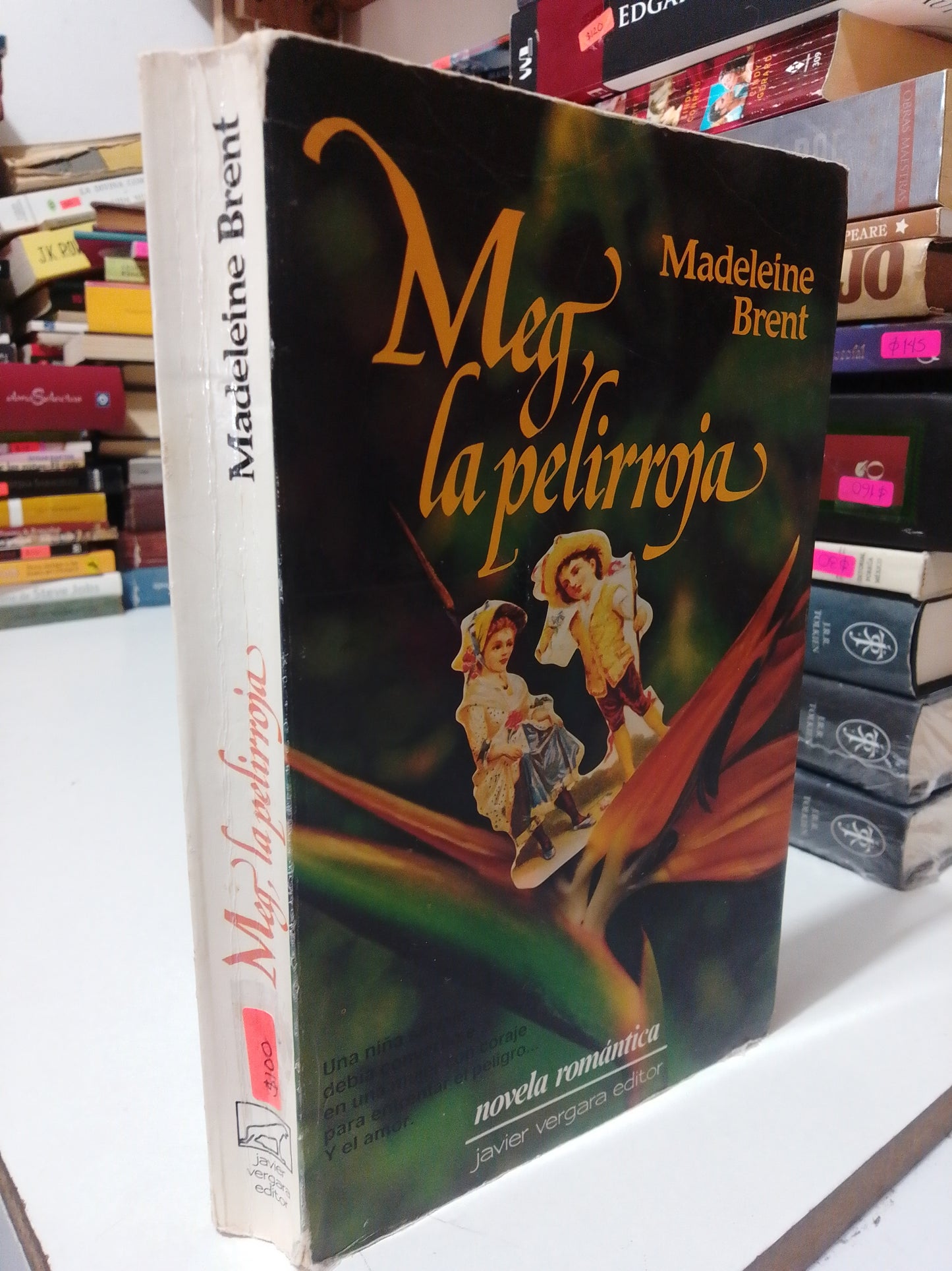 MEG LA PELIRROJA POR MADELEINE BRENT USADO NOVELA JUÁREZ