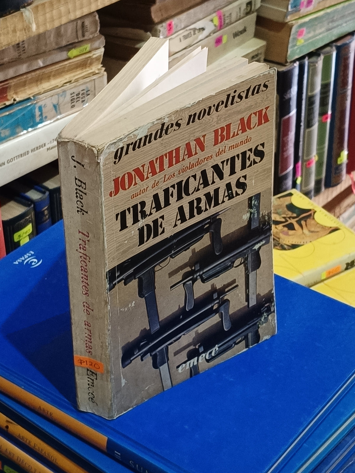 TRAFICANTE DE ARMAS JONATHAN BLACK USADO NOVELA LITERARIO 305