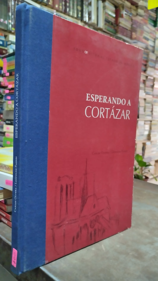 ESPERANDO A CORTAZAR POR CARLOS OLVERA LIBRO USADO POESIA ALDAMA