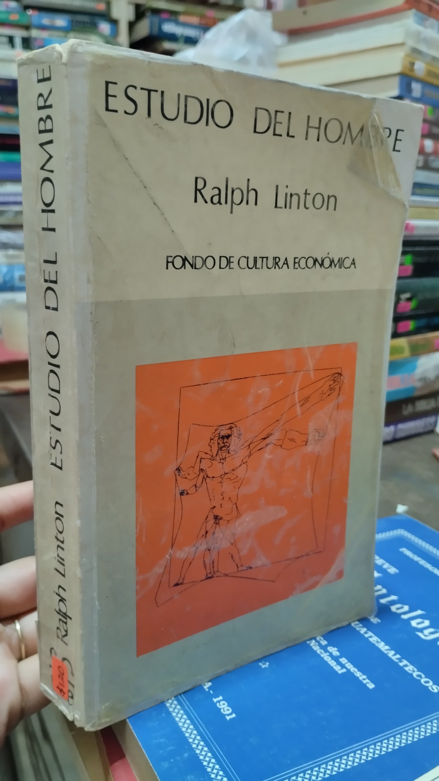 ESTUDIO DEL HOMBRE POR RALPH LINTON LIBRO USADO ANTIGUO ALDAMA