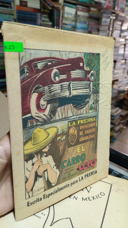 EL CARRO LOCO POR LEO D OLMO LIBRO USADO ANTIGUO ALDAMA