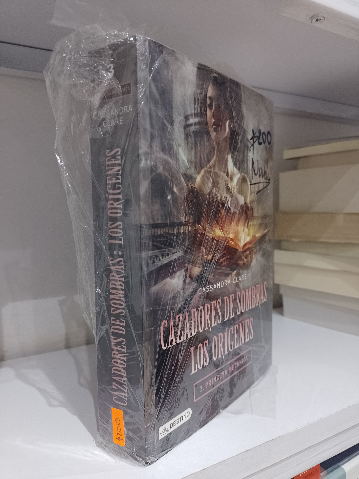 CAZADORES DE SOMBRAS LOS ORIGENES 3 PRINCESA MECANICA POR CASSANDRA CLARE USADO NOVELA JUAREZ 515