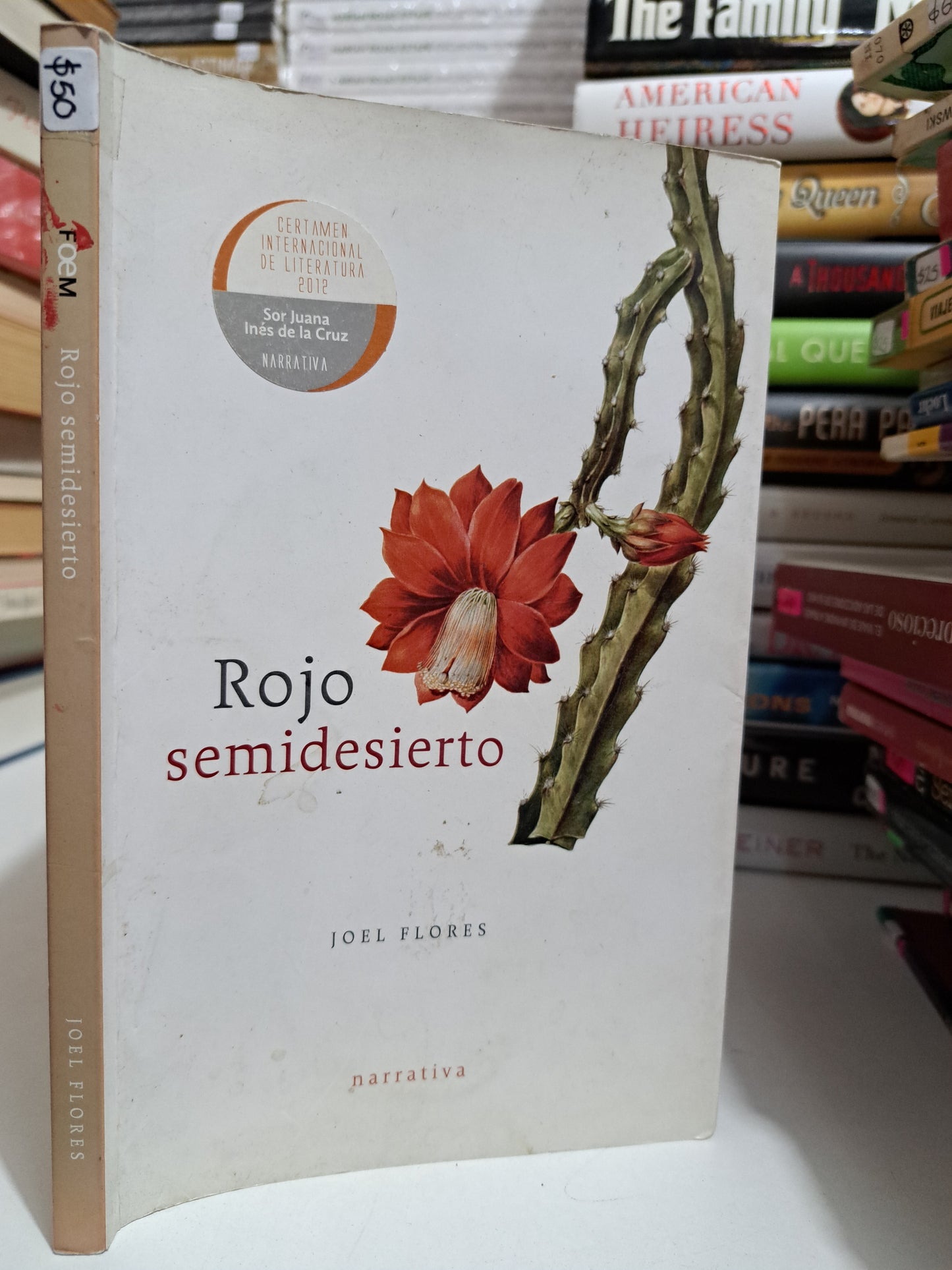 ROJO SEDENTARISMO JOEL FLORES USADO NOVELA JUÁREZ