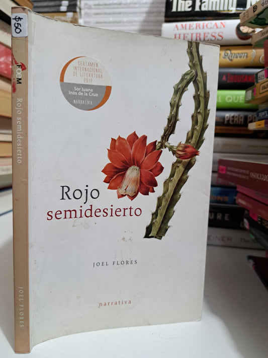 ROJO SEDENTARISMO JOEL FLORES USADO NOVELA JUÁREZ