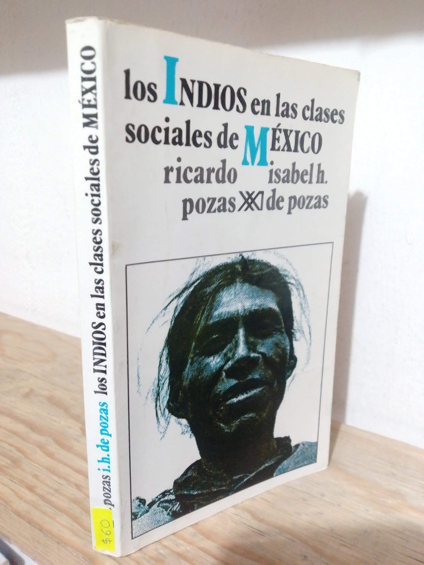 LOS INDIOS EN LAS CLASES DE MEXICO POR RICARDO POZAS E ISABEL H. DE POZAS USADO FILOSOFIA JUAREZ