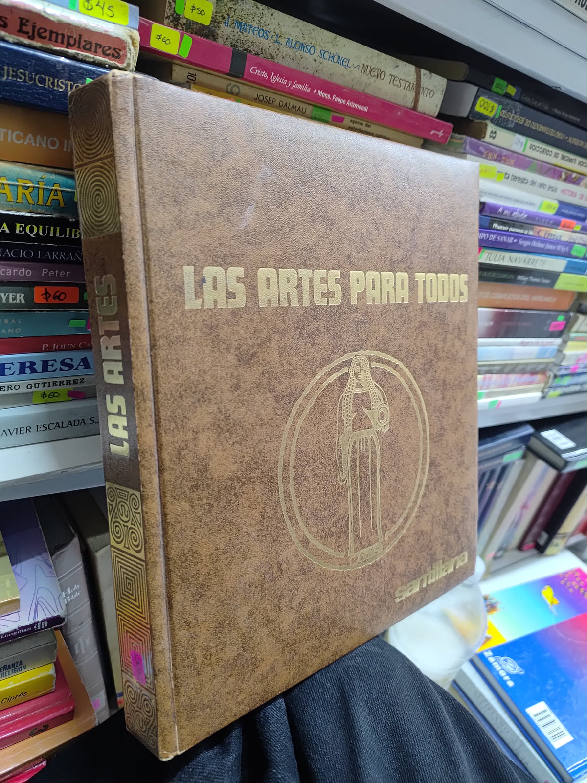 LAS ARTES PATA TODOS POR EDITORIAL SANTILLANA USADO ARTES JUAREZ 507
