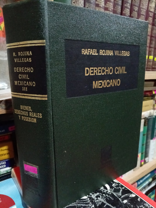 DERECHO CIVIL MEXICANO POR RAFAEL ROJINA VILLEGAS USADO DERECHO JUAREZ 515