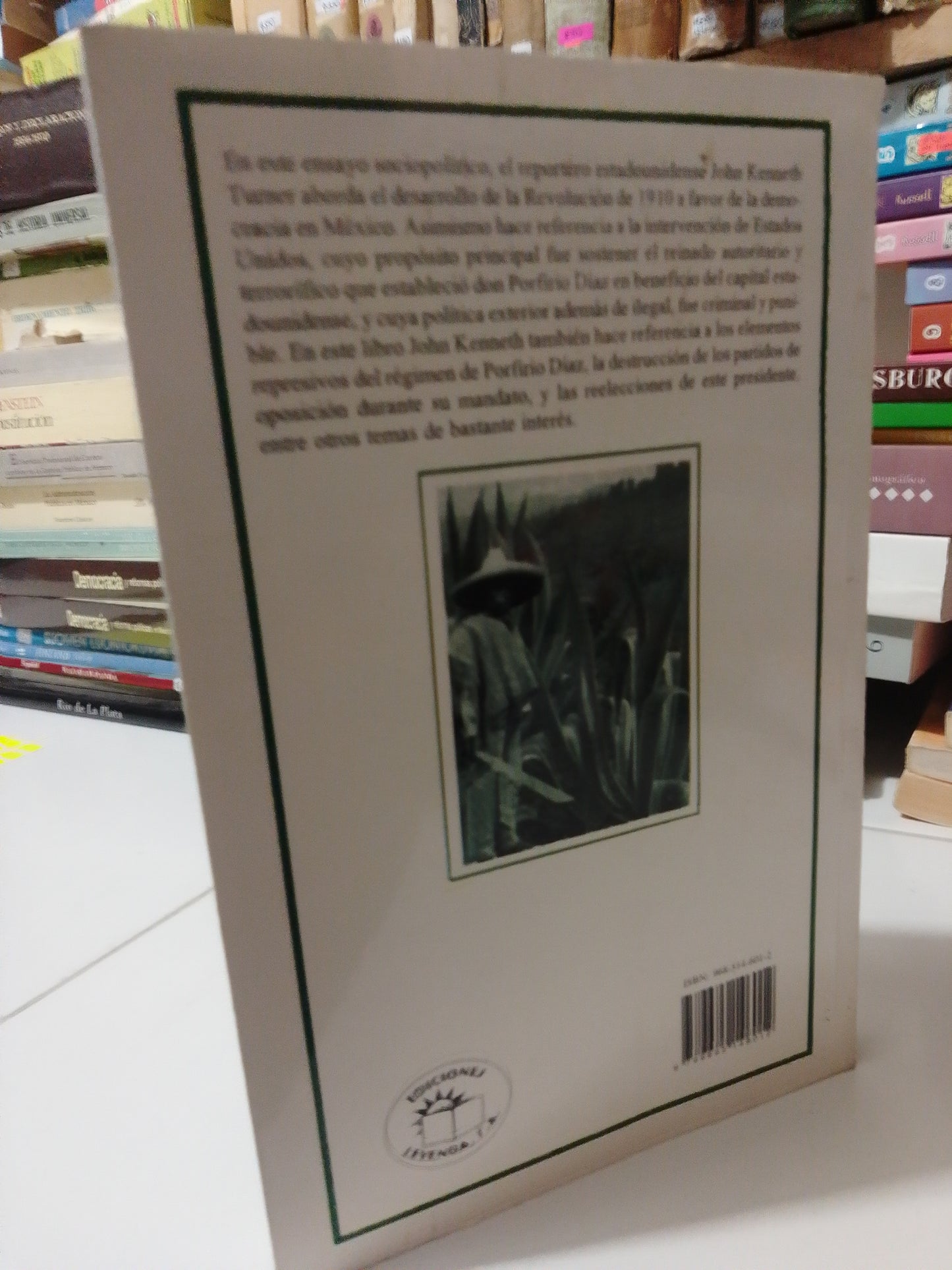 MEXICO BARBARO POR JOHN KENNETH TURNER USADO HISTORIA JUAREZ