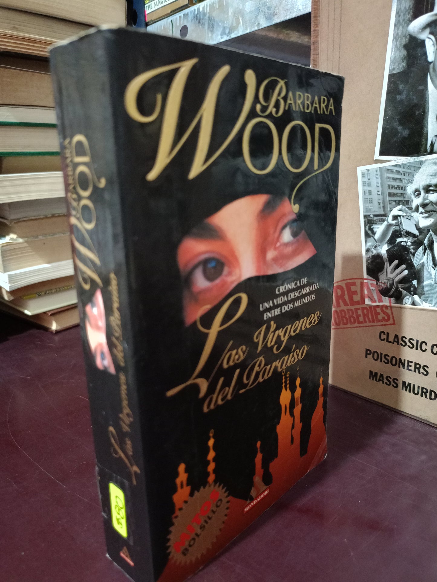 LAS VIRGENES DEL PARAISO BARBARA WOOD USADO NOVELA LITERARIO 305