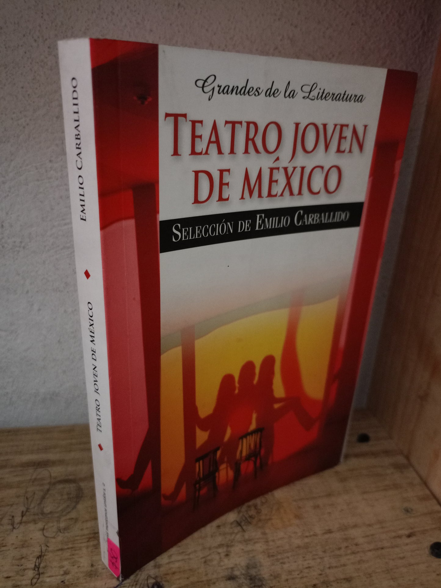 TEATRO JOVEN DE MÉXICO POR EMILIO CARBALLIDO USADO NOVELA LITERARIO 305