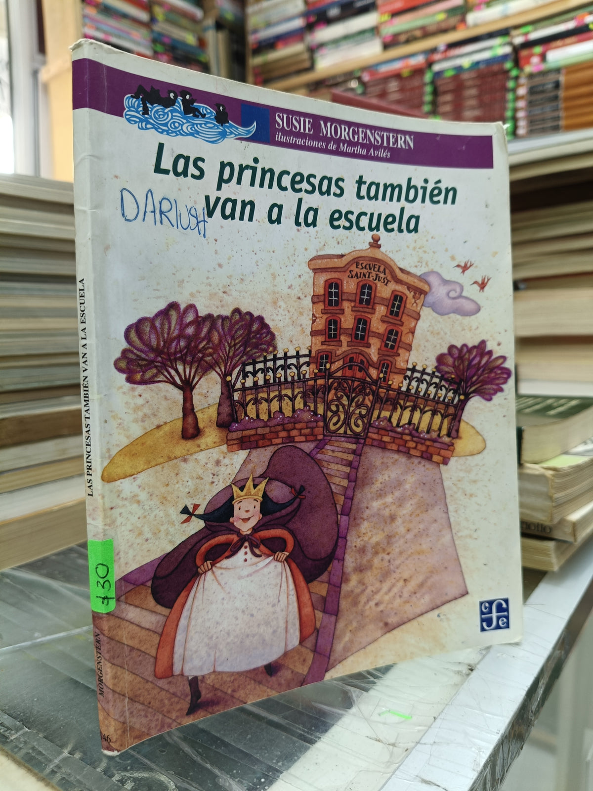 LAS PRINCESAS TAMBIEN VAN A LA ESCUELA POR SUSIE MORGENSTERN USADO INFANTIL JUAREZ 507