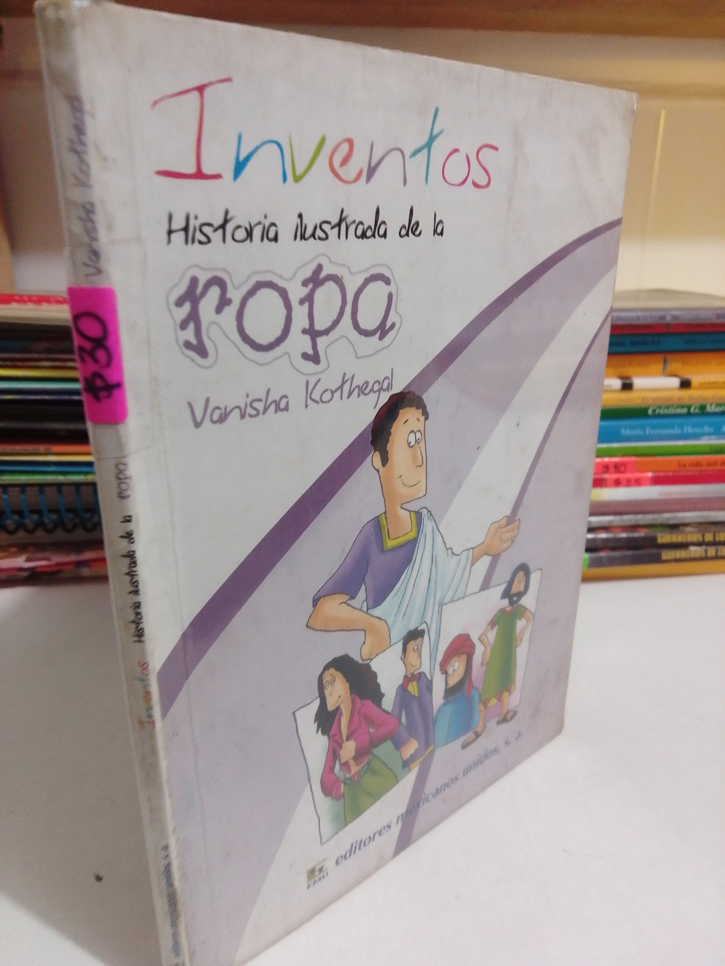 INVENTOS HISTORIA ILUSTRADA DE LA ROPA POR VASHA KETHEGAL USADO INFANTIL JUAREZ