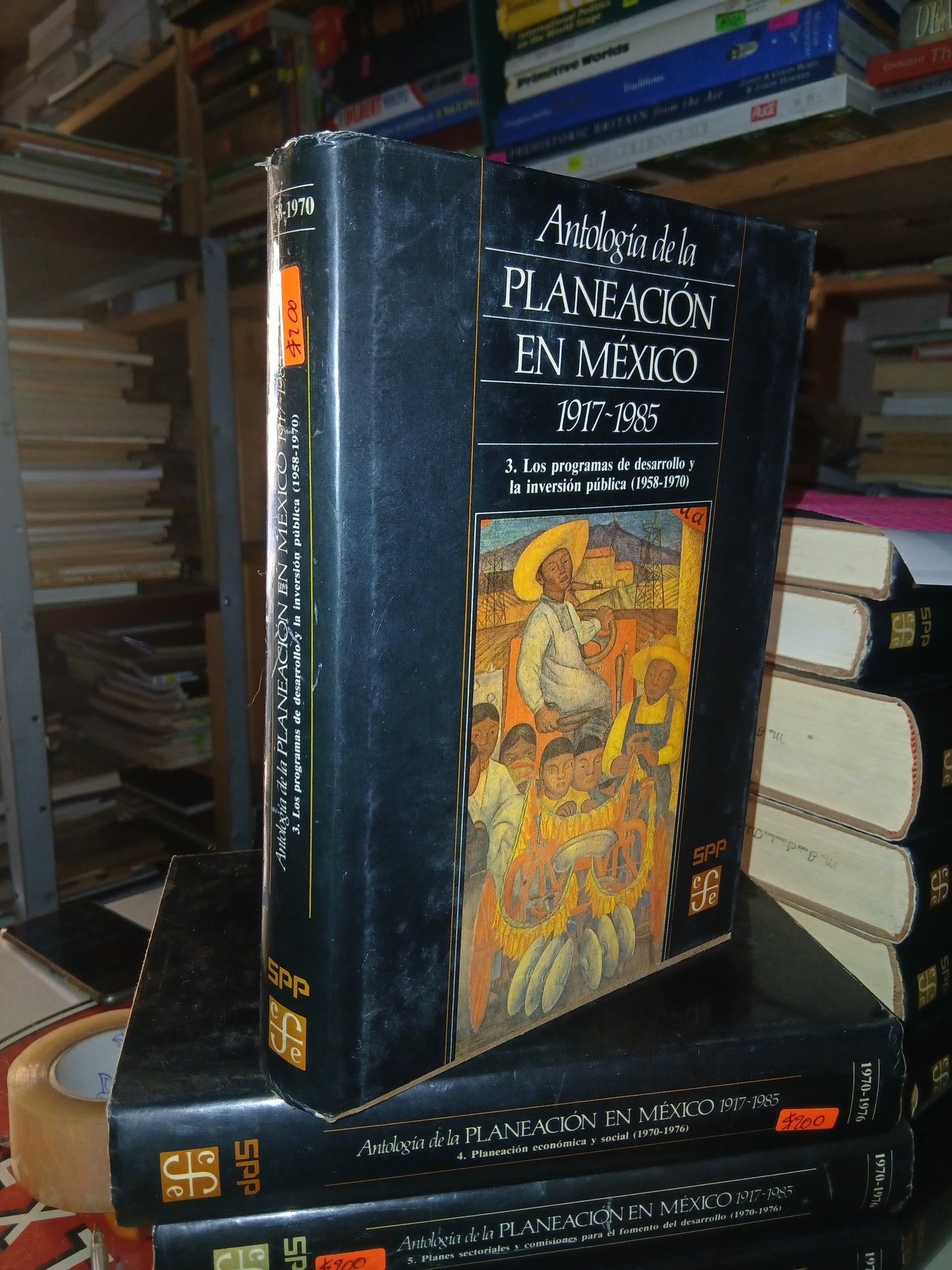 ANTOLOGÍA DE LA PLANEACIÓN EN MÉXICO 1917-1985 (TOMO 3): LOS PROGRAMAS DE DESARROLLO Y LA INVERSIÓN PÚBLICA (1958-1970) POR LA SECRETARÍA DE PROGRAMACIÓN Y PRESUPUESTO USADO HISTORIA LITERARIO 207