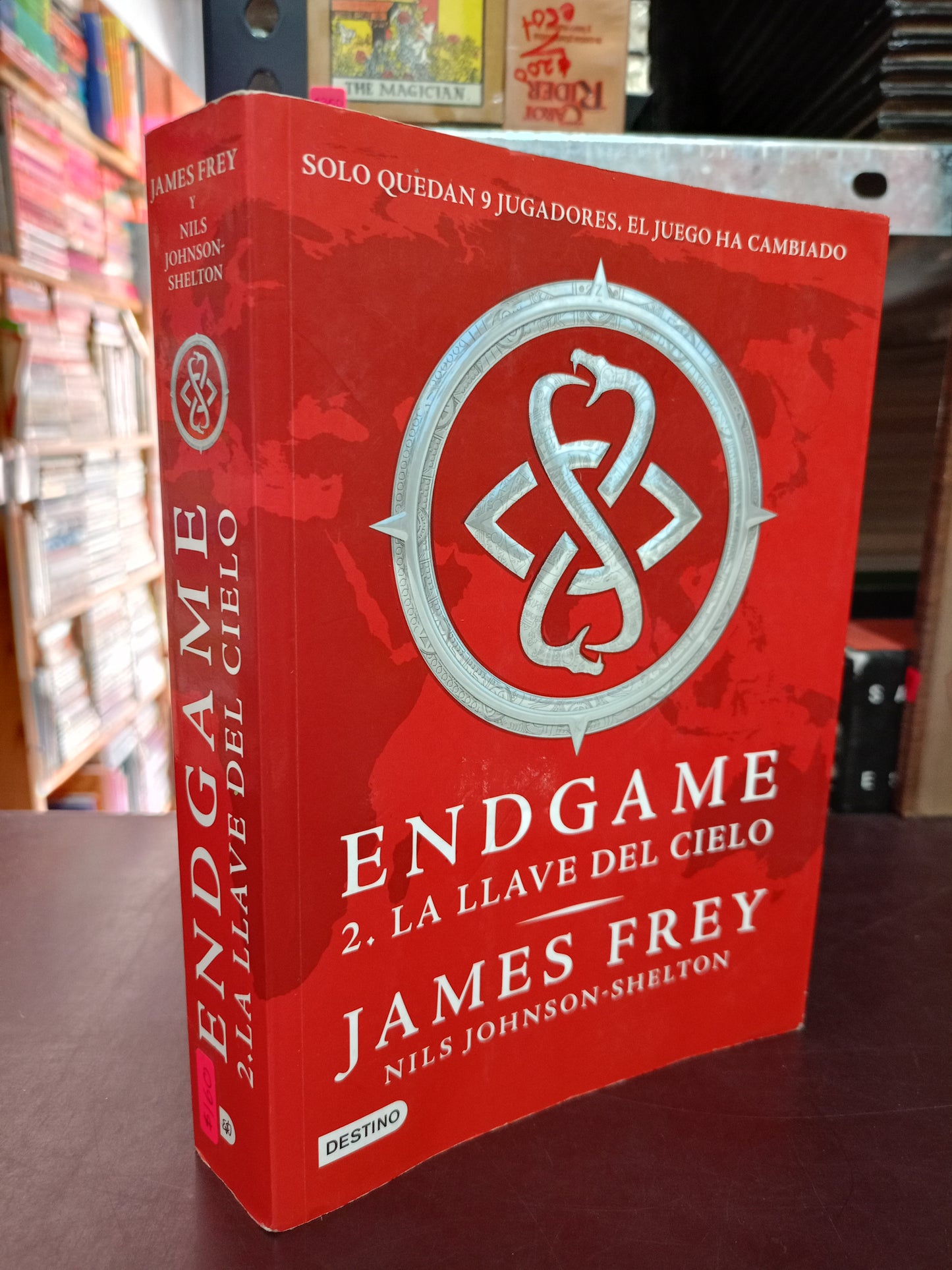 ENDGAME 2 LA LLAVE DEL CIELO POR JAMES FREY Y NILS JOHNSON-SHELTON USADO NOVELA LITERARIO 305