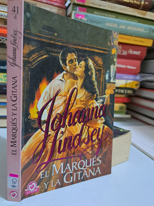 EL MARQUÉS Y LA GITANA JOHANNA LINDSEY USADO NOVELA JUÁREZ