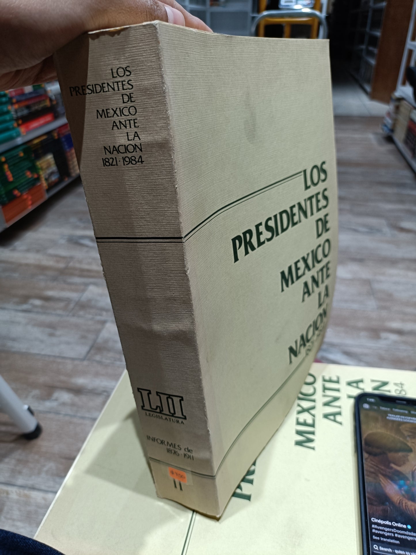 LOS PRESIDENTES DE MEXICO ANTE LA NACION 1821 1984 TOMO II USADOS HISTORIA JUAREZ 515