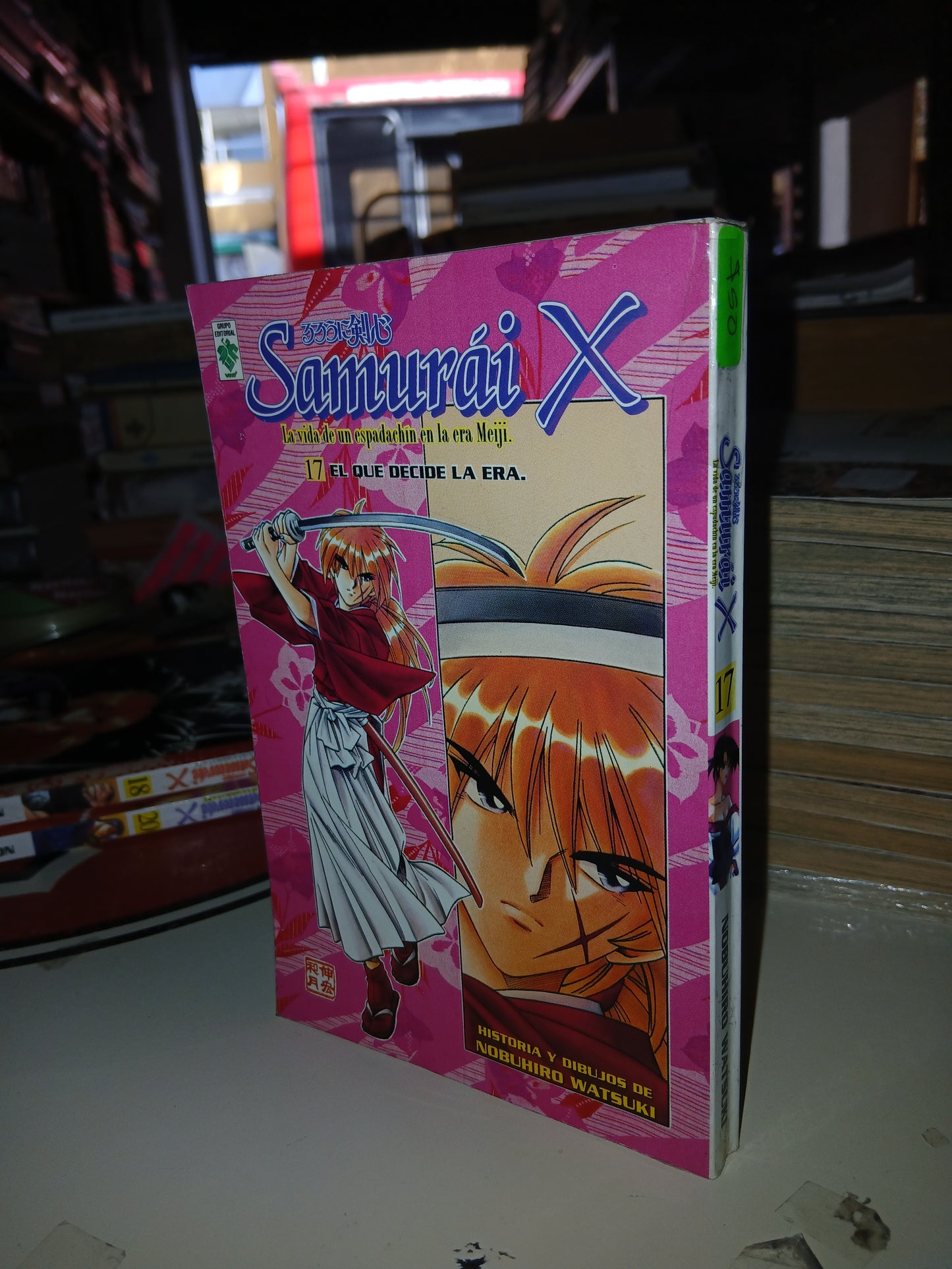SAMURÁI X 17: EL QUE DECIDE LA ERA POR NOBUHIRO WATSUKI USADO MANGA LITERARIO 207