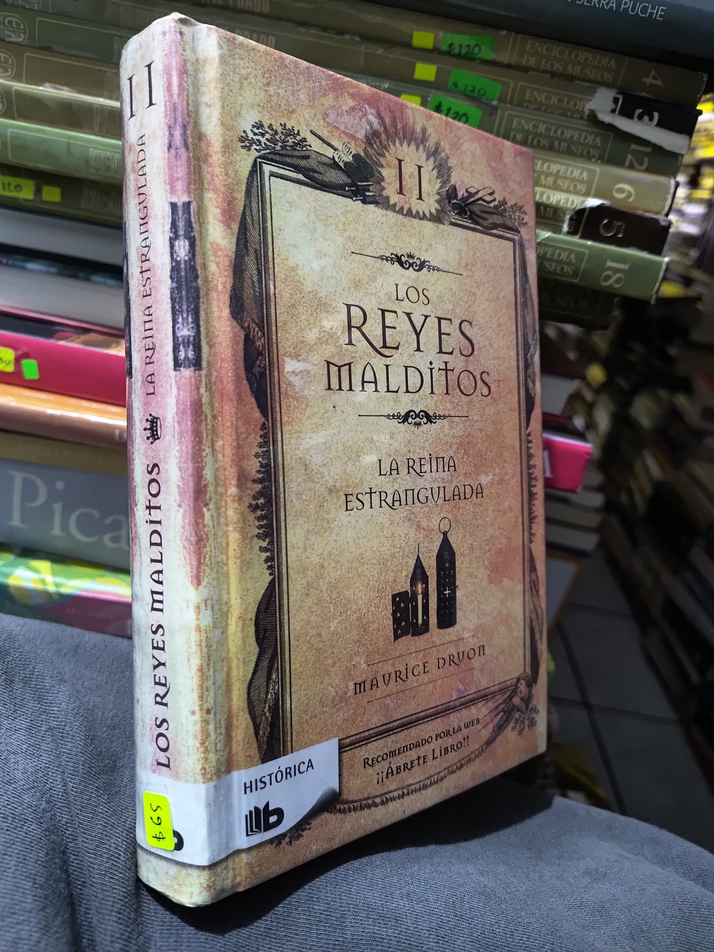 LOS REYES MALDITOS 2 POR MAURICE DRUON USADO NOVELAS JUAREZ 507