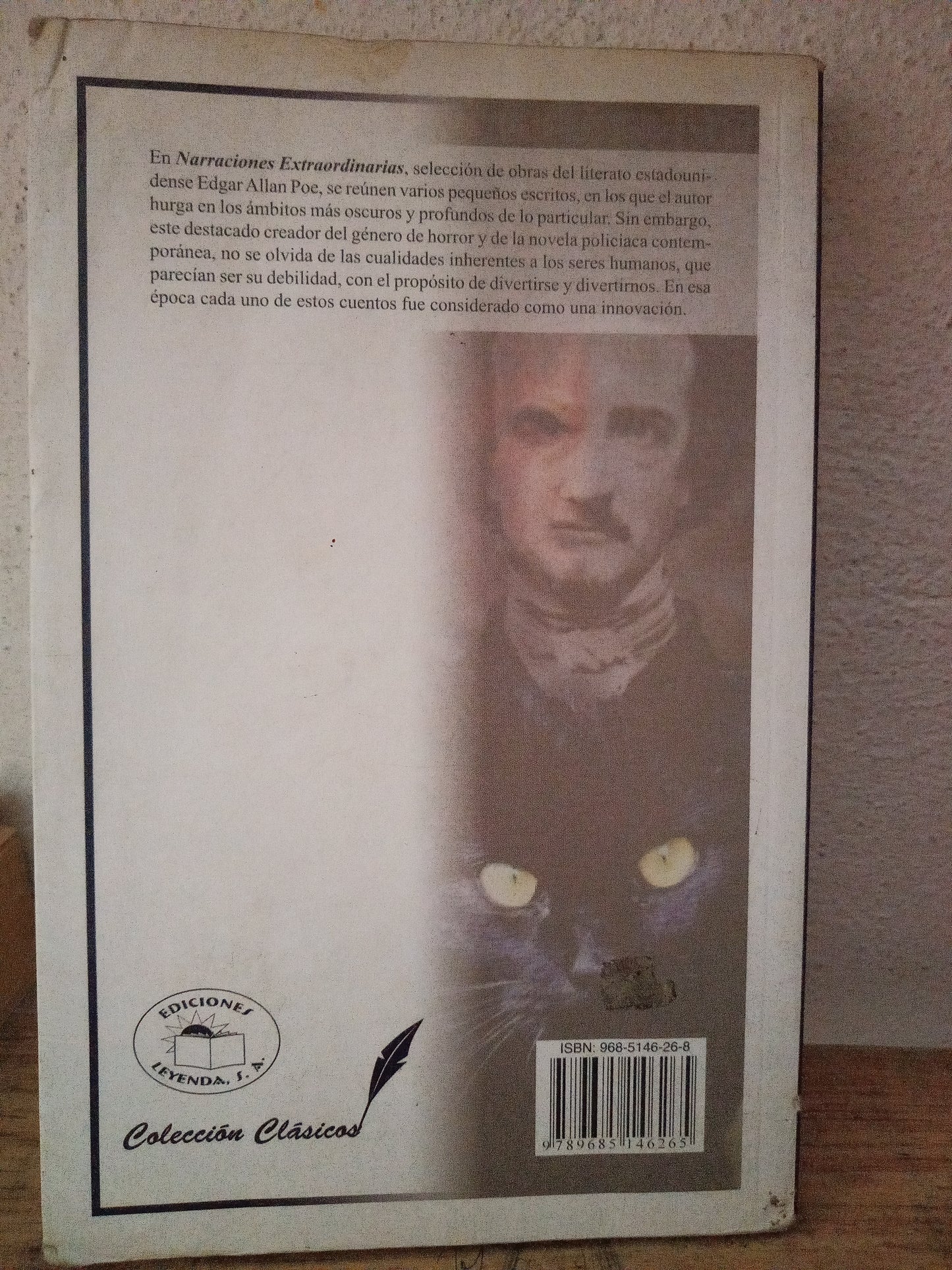 NARRACIONES EXTRAORDINARIAS EGDAR ALLAN POE USADO INFANTIL LITERARIO 305