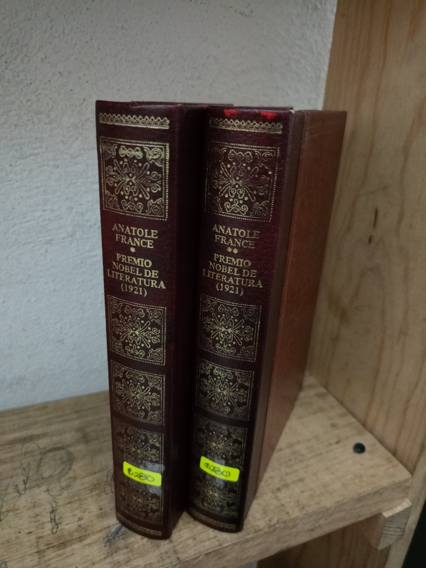 PREMIO NOBEL DE LITERATURA 1921 ANATOLE FRANCE USADO NOVELA LITERARIO 305