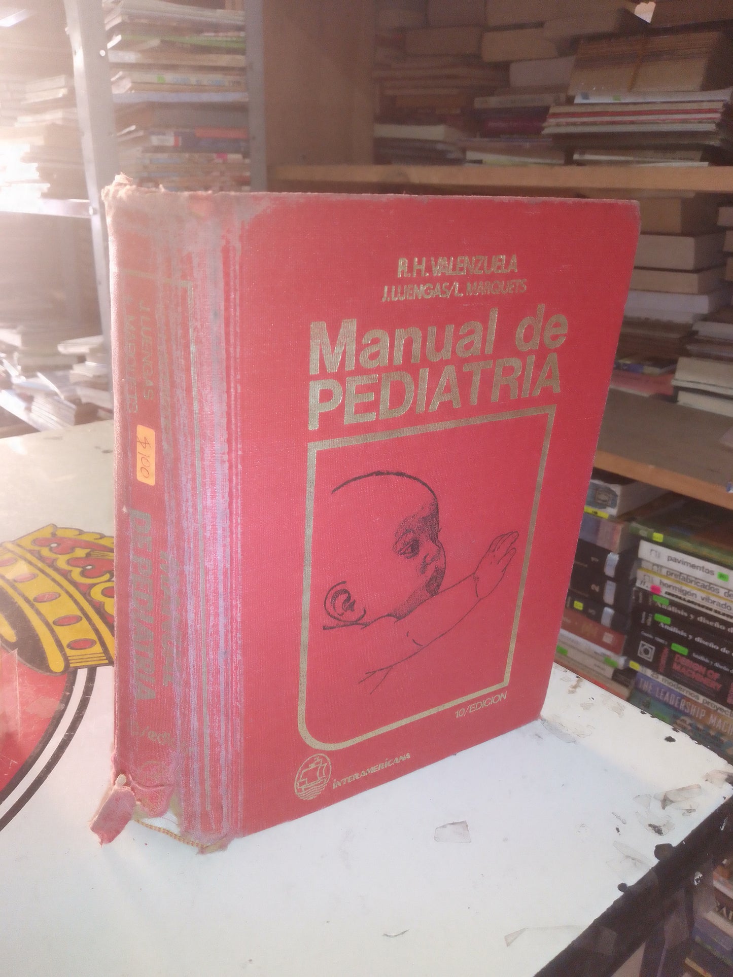 MANUAL DE PEDIATRÍA POR R.H. VALENZUELA USADO MEDICINA LITERARIO 207