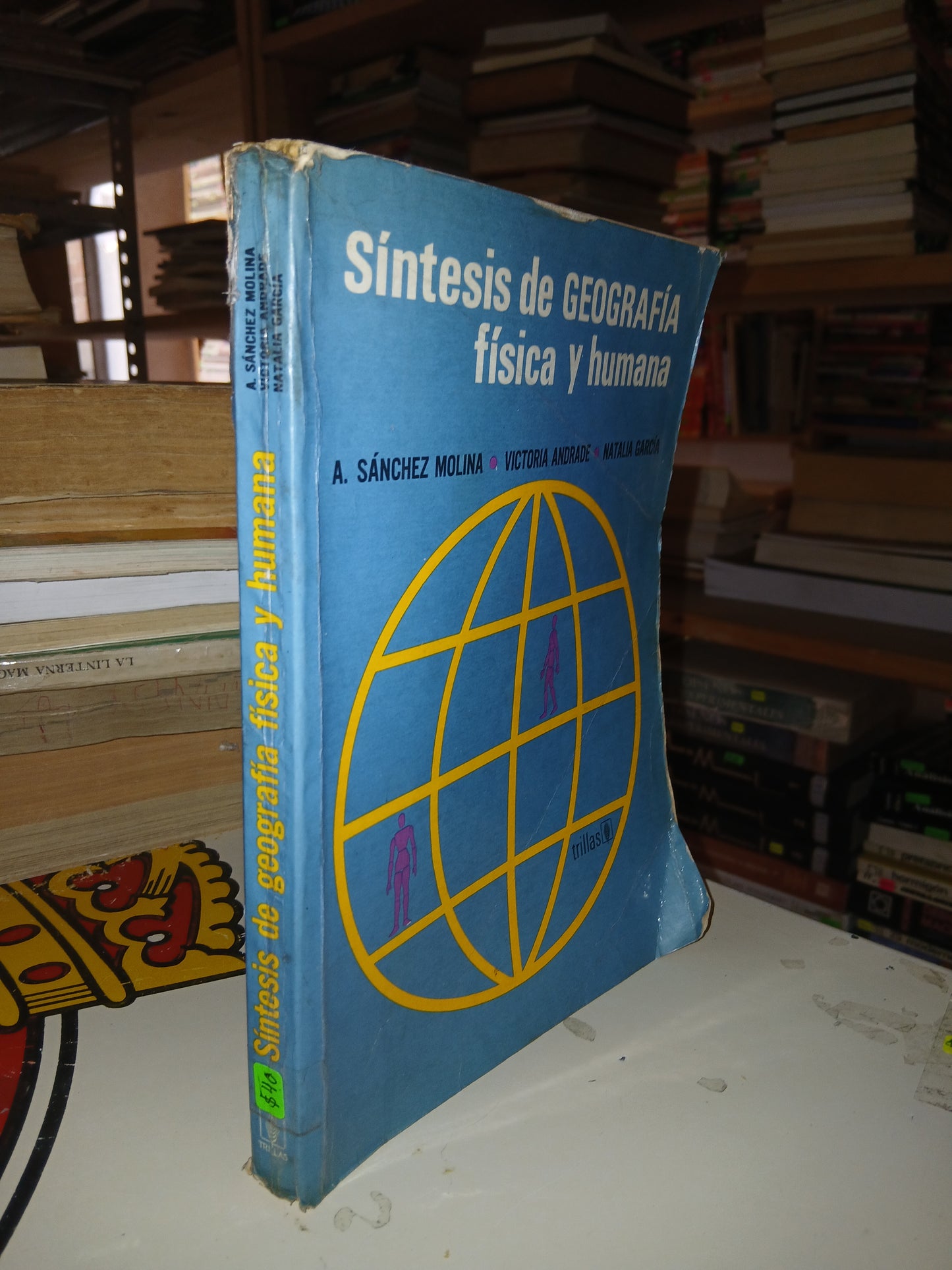 SÍNTESIS DE GEOGRAFÍA FÍSICA Y HUMANA POR A. SÁNCHEZ MOLINA, VICTORIA ANDRADE Y NATALIA GARCÍA USADO GEOGRAFÍA LITERARIO 207