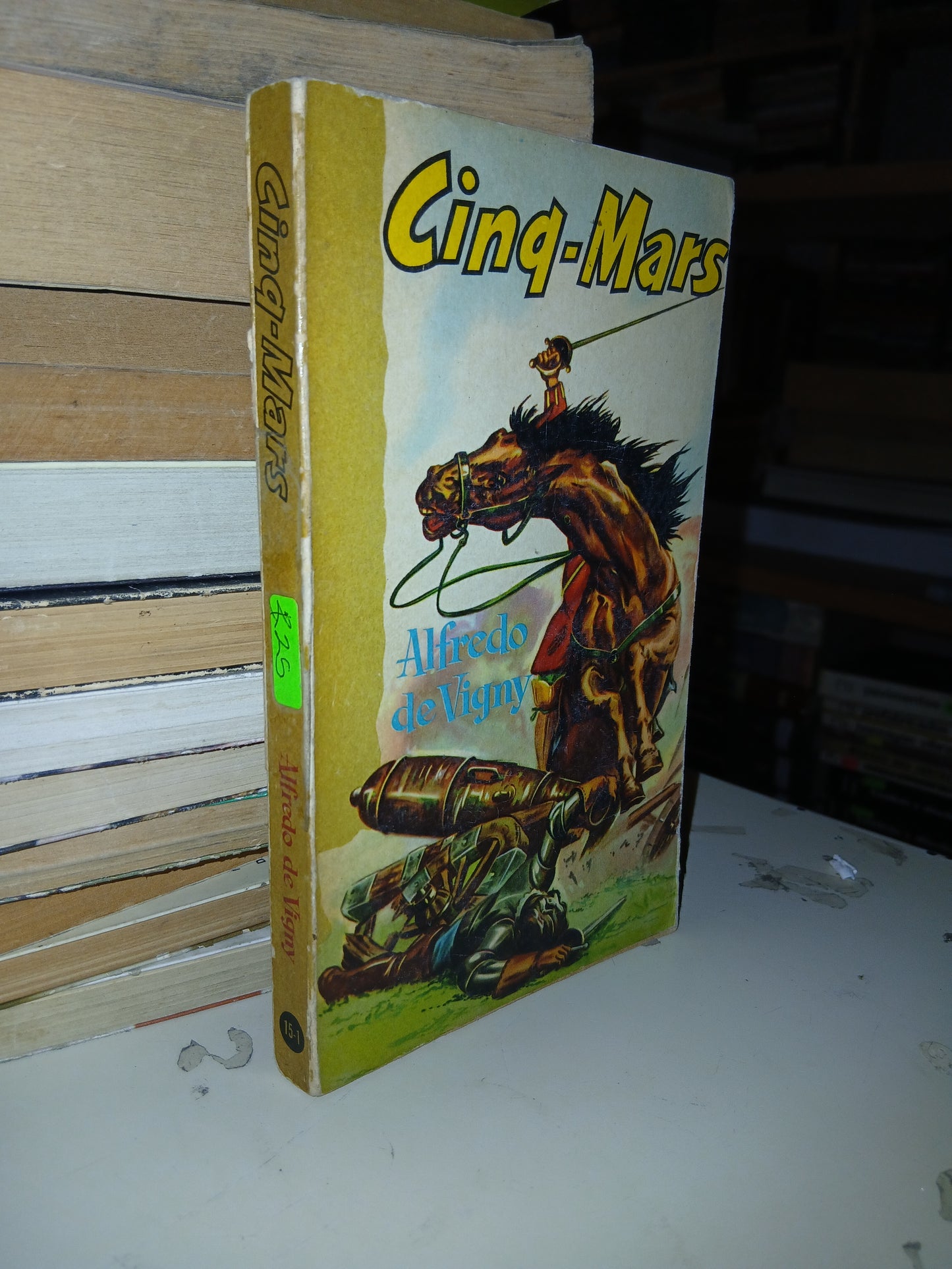 CINQ-MARS POR ALFREDO DE VIGNY USADO NOVELA LITERARIO 207