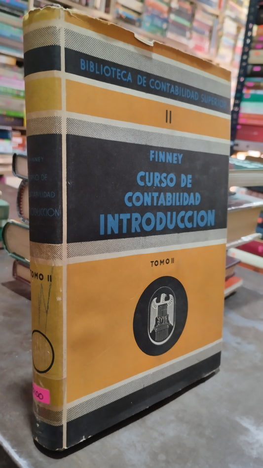 CURSO DE CONTABILIDAD INTRODUCCION POR FINNEY LIBRO USADO ADMINISTRACION ALDAMA