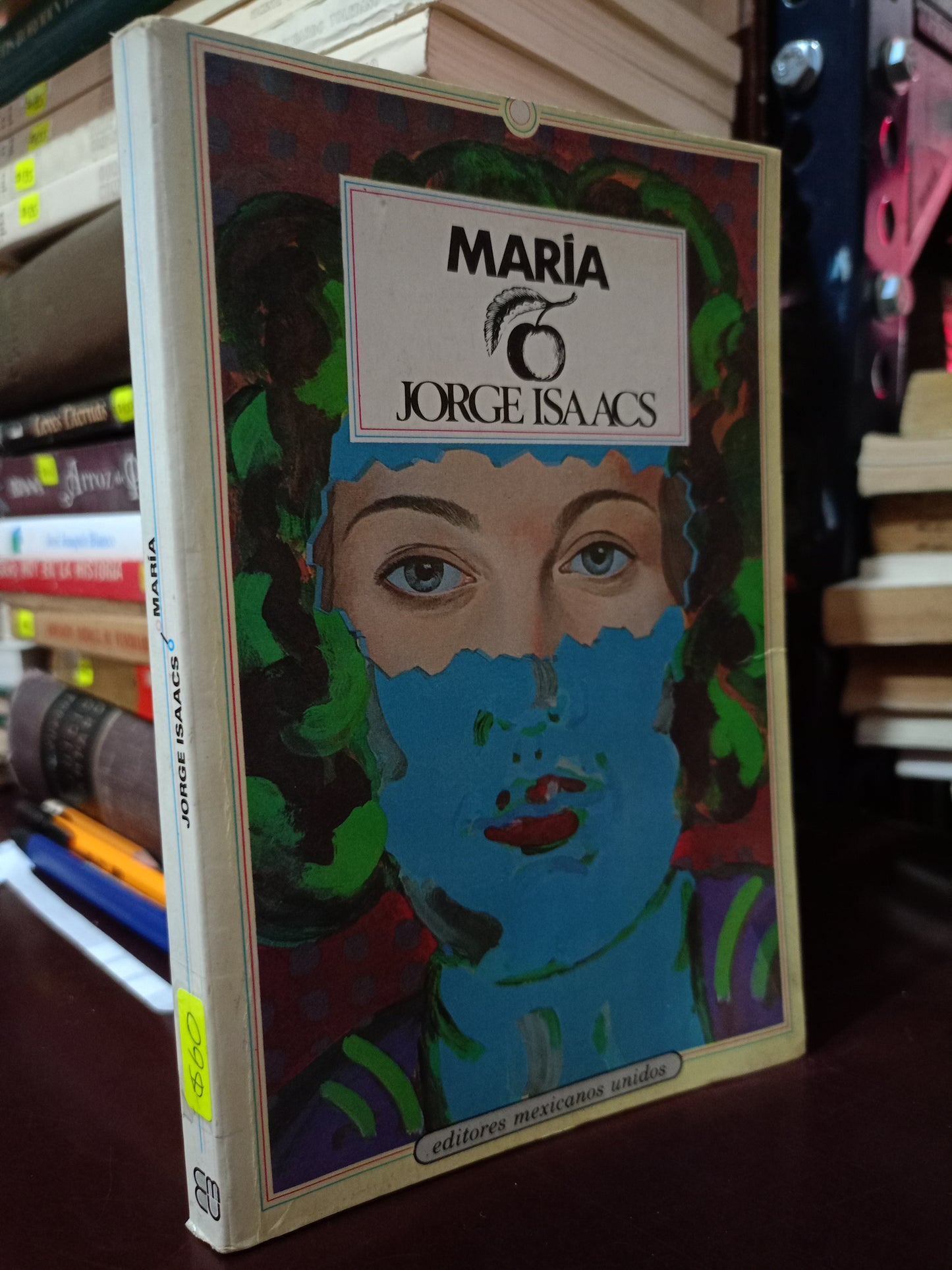 MARÍA JORGE ISAACS USADO NOVELA LITERARIO 305