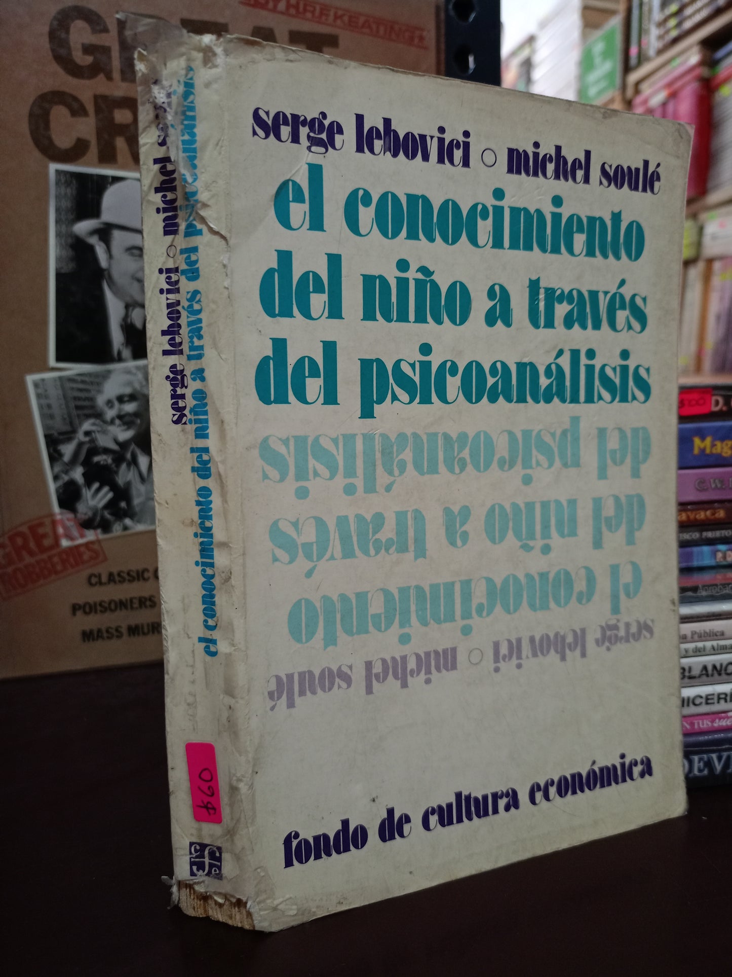 EL CONOCIMIENTO DEL NIÑO A TRAVÉS DEL PSICOANÁLISIS POR SERGE LEBOVICI Y MICHEL SOULÉ USADO PSICOLOGÍA LITERARIO 305